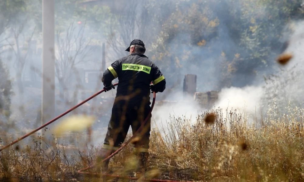 Φωτιά ξέσπασε πριν από λίγο στο Άνυδρο Μεσσηνίας